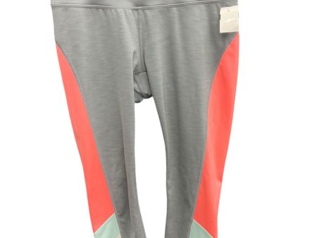 Athletic Leggings By Athleta In Grey White, Size: S Supply