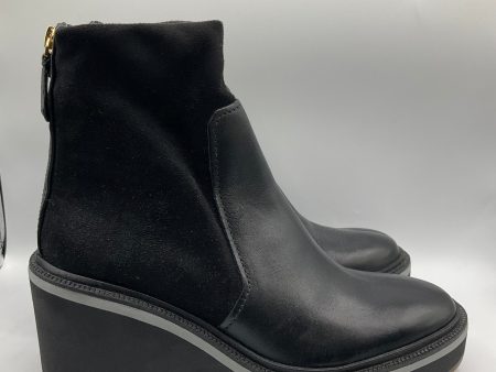 Boots Ankle Heels By Louise Et Cie In Black, Size: 9.5 Online now