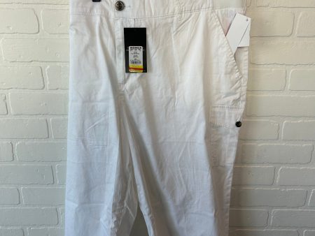 Capris By Lee In White, Size: 22 Cheap