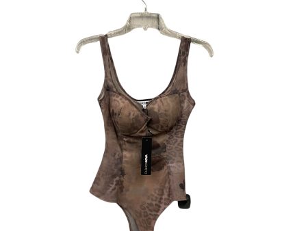 Bodysuit By Fashion Nova In Brown, Size: S Supply