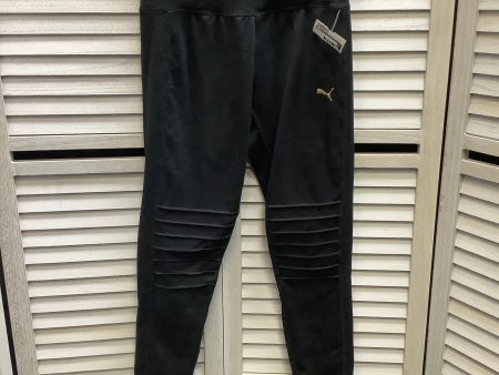 Athletic Leggings By Puma In Black, Size: L Online Hot Sale