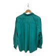 Blouse Long Sleeve By Cmb In Green, Size: 3x Hot on Sale