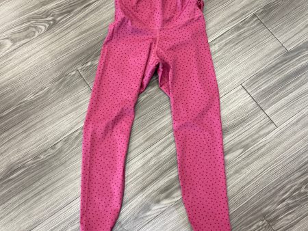 Athletic Leggings By Nike In Pink, Size: M Online Sale