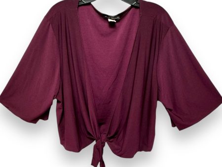 Cardigan By Star Vixen In Purple, Size: 3x Cheap