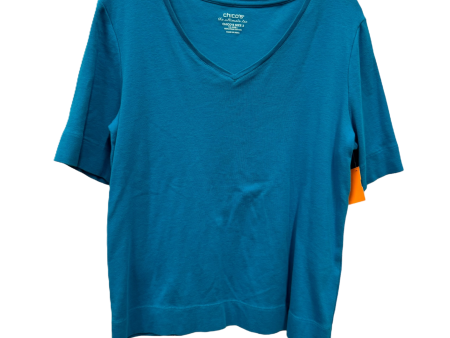 Top Short Sleeve Basic By Chicos  Size: L on Sale