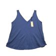 Top Sleeveless Basic By Michael Stars In Blue, Size: Onesize Online