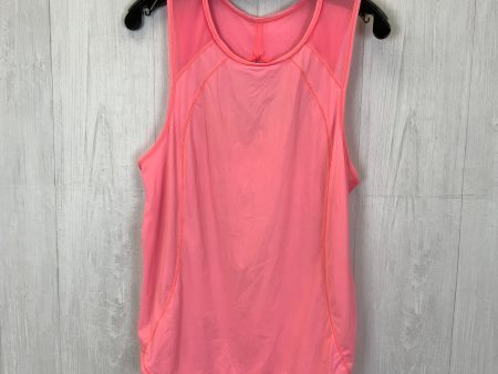 Athletic Tank Top By Lululemon In Pink, Size: 10 Online