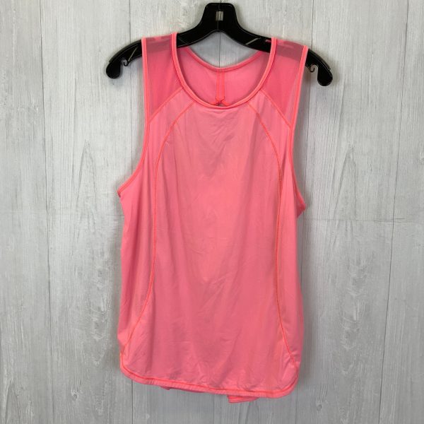 Athletic Tank Top By Lululemon In Pink, Size: 10 Online