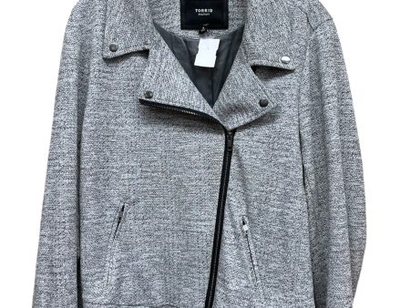 Blazer By Torrid In Grey, Size: 3x Hot on Sale