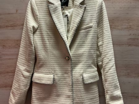 Blazer By 7 For All Mankind In Ivory, Size: Xs Online Sale