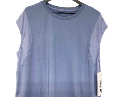 Athletic Tank Top By Cmc In Blue, Size: 1x Cheap