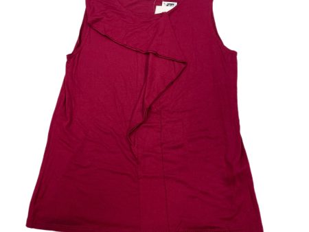 Top Sleeveless By Clothes Mentor In Red, Size: S For Discount