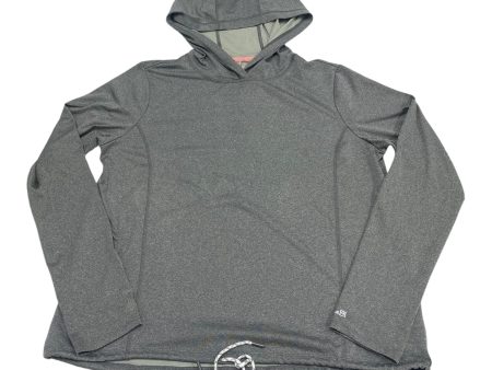 Athletic Top Long Sleeve Hoodie By Avalanche In Grey, Size: Xl For Cheap