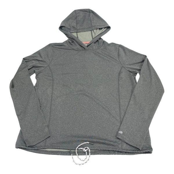 Athletic Top Long Sleeve Hoodie By Avalanche In Grey, Size: Xl For Cheap