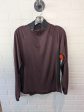 Athletic Top Long Sleeve Collar By Rei In Brown, Size: L For Cheap