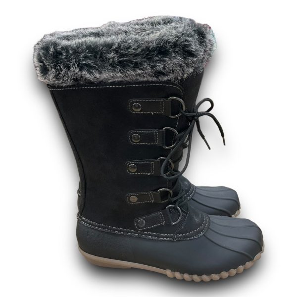 Boots Snow By Yuu Collection In Black, Size: 6 Discount