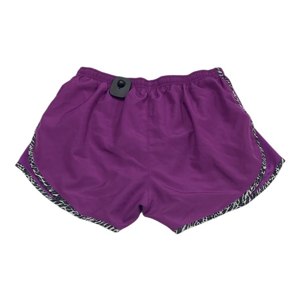 Athletic Shorts By Nike In Purple, Size: M Fashion