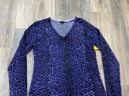 Sweater Cashmere By Sofie In Purple, Size: Xl For Sale