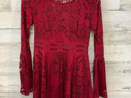 Dress Casual Midi By Free People In Purple, Size: S Sale