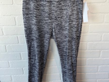 Athletic Leggings By Talbots In Grey, Size: 8 Discount