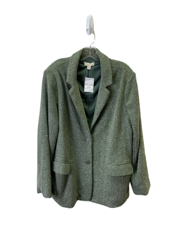 Blazer By Appleseeds In Green, Size: 22womens Online Sale