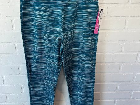 Athletic Leggings By Talbots In Teal, Size: 8 Hot on Sale