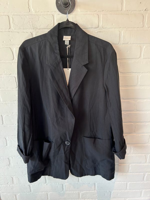 Blazer By A New Day In Black, Size: Xl For Discount