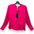 Blouse Luxury Designer By Hugo Boss In Pink, Size: S For Discount