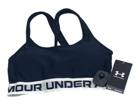 Athletic Bra By Under Armour In Black & White, Size: M Online Hot Sale