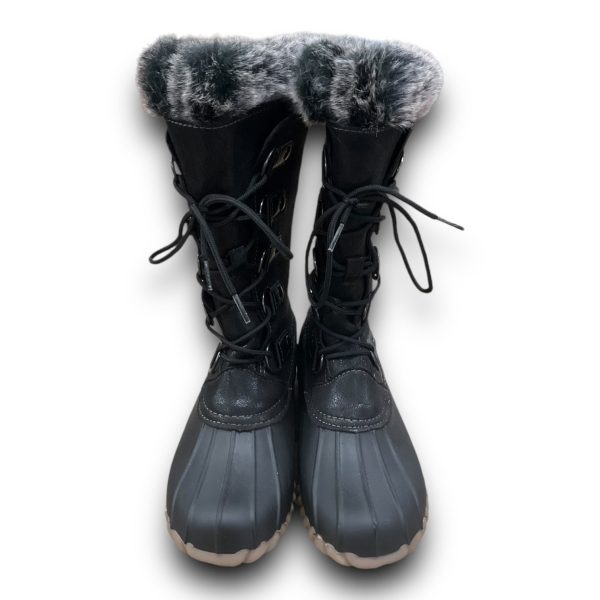 Boots Snow By Yuu Collection In Black, Size: 6 Discount