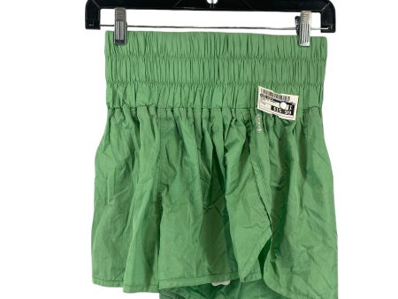 Athletic Shorts By Free People In Green, Size: M For Sale