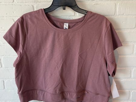 Athletic Top Short Sleeve By Old Navy In Pink, Size: Xxl For Discount