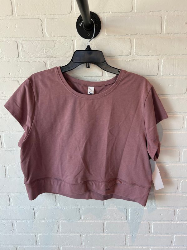 Athletic Top Short Sleeve By Old Navy In Pink, Size: Xxl For Discount