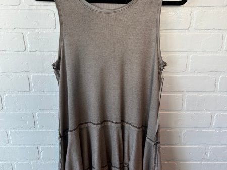 Tunic Sleeveless By She + Sky In Tan, Size: M Hot on Sale