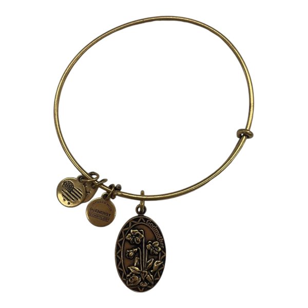 Bracelet Bangle By Alex And Ani In Gold, Size:0 For Cheap