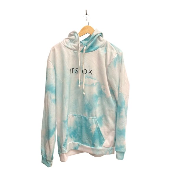 Athletic Sweatshirt Hoodie By Clothes Mentor In Tie Dye Print, Size: Xl Online now