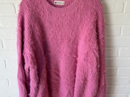 Sweater By Cmc In Pink, Size: L For Cheap