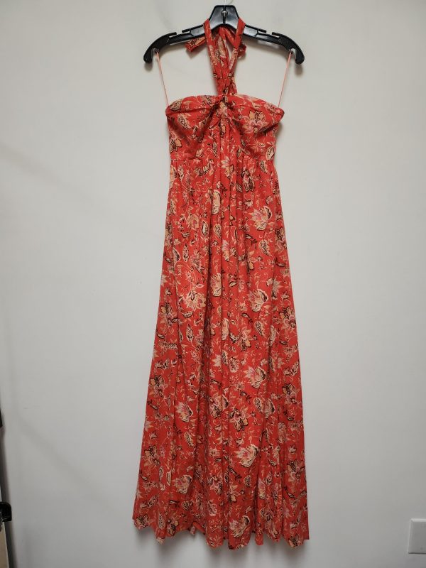 Dress Casual Maxi By Aqua In Coral, Size: S For Cheap