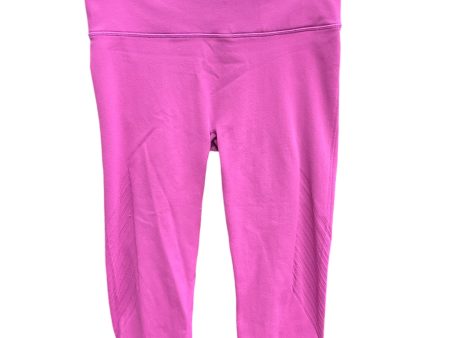 Athletic Leggings Capris By Lululemon In Purple, Size: S Online now